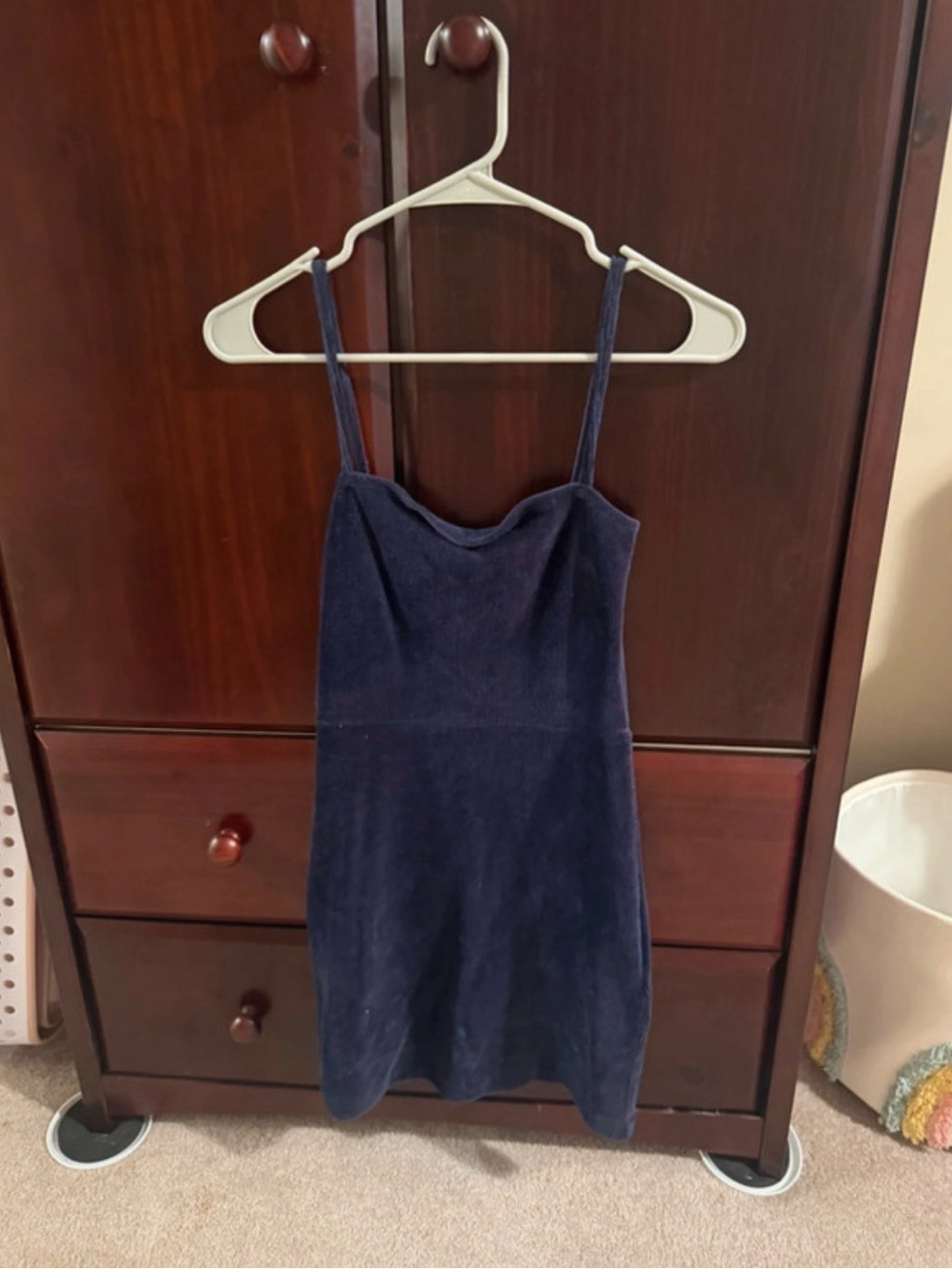 Forever 21 Dark Navy Zip-Front Top